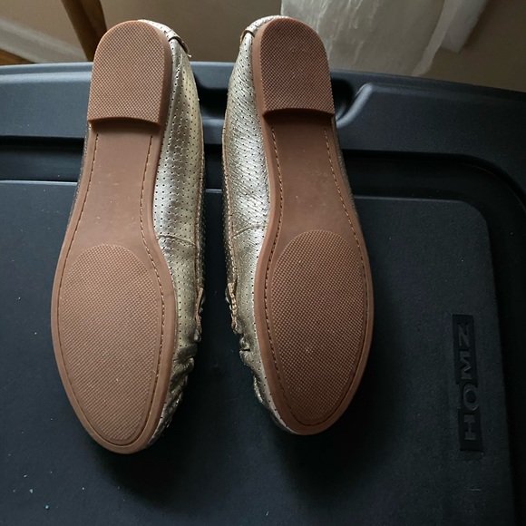 Gold flat loafer - Picture 3 of 3